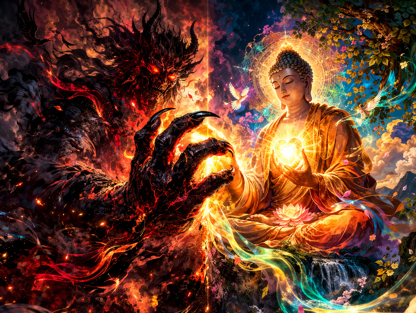Demon’s Hand, Buddha's Heart